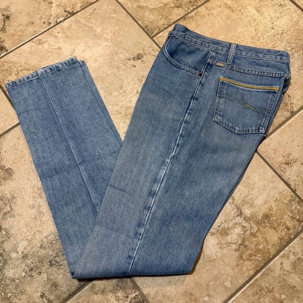 Cruel Girl Light Blue Straight Leg Jeans